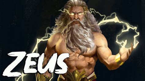Zeus The Supreme God Of Greek Mythology The Olympianas See U In