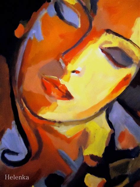 Abstract Acrylic Paintings Of Women Abstract