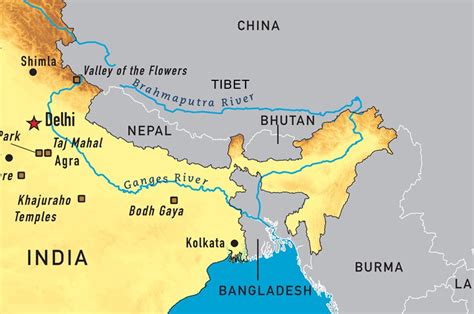 Río Brahmaputra La Guía De Geografía