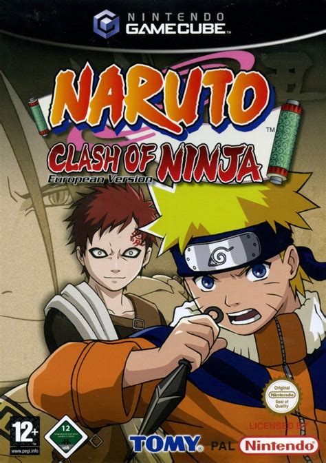 Game Nintendo Gamecube Naruto Clash Of Ninja