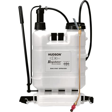 Hudson Regulator Backpack Sprayer — 4 Gallon Capacity 75 Psi Model