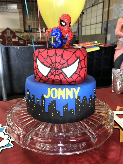 Spider Man Cake Photos