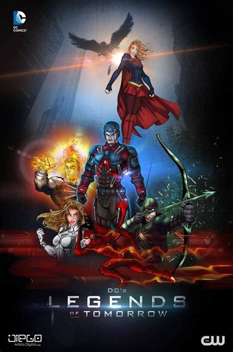Arrowverse Dc Legends Of Tomorrow Supergirl And Flash Legends Of