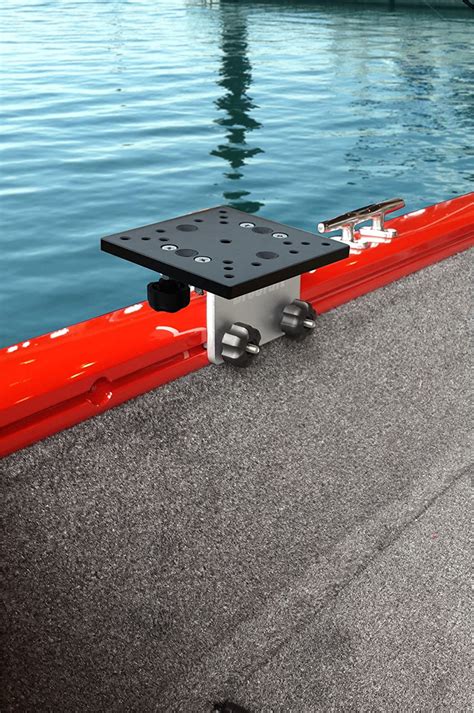 Brocraft Universal Aluminum Downrigger Bracket For Tracker Boat