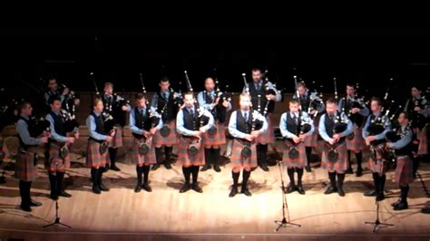 Scotland 2009 Sfu Concert Piobaireachd Youtube