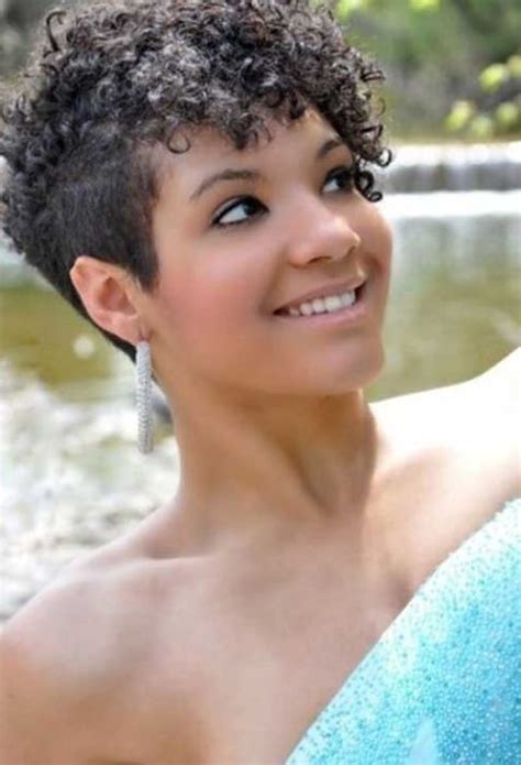 Short Hair Styles For Black Women Naturally Curly Mane