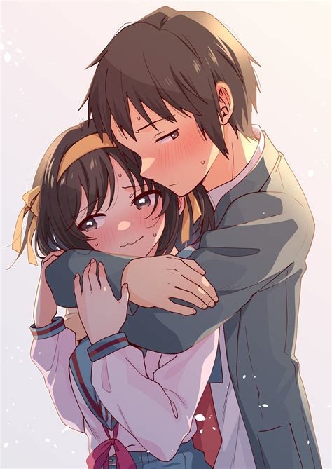 Haruhi Suzumiya Kyon Kiss