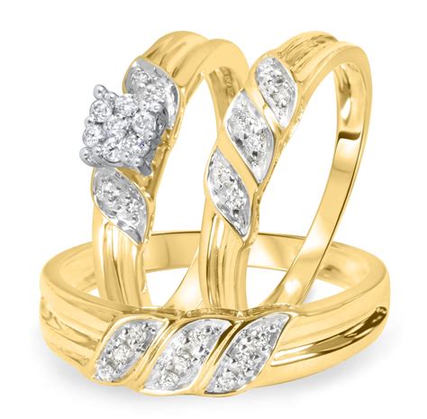 The Best Wedding Ring Trio Sets Home Family Style And Art Ideas