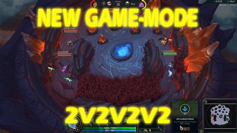 Lol New Game Mode 2v2v2v2 Arena Mode Full Gameplay League Of Legends