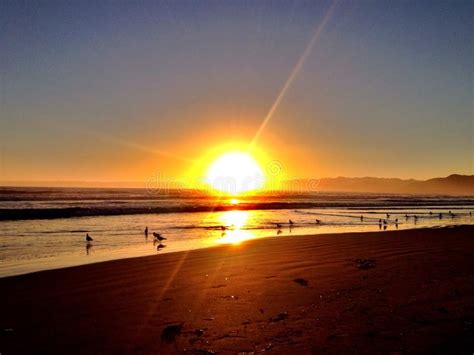 Pismo Beach Stock Photo Image Of Sunset Pismobeach 42509268