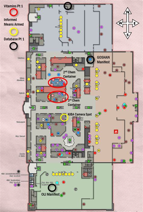 Eft Interchange Mall Map Updated Interchange Mall Lvl 1 Map Based Off