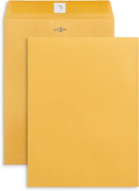 Amazon Com Quality Park 9 X 12 Clasp Envelopes With Deeply Gummed