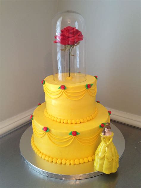 Belle Cake Beauty And Beast Cake Beauty And Beast Birthday