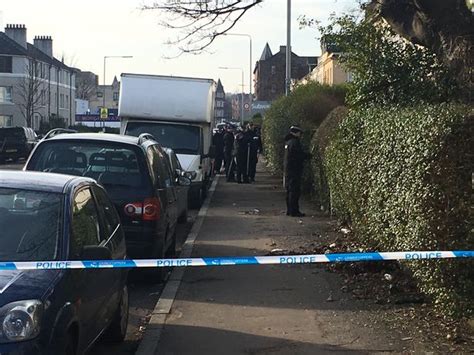 Watch As Police Comb Scene Of Suspicious Death In Ibrox Glasgow Live