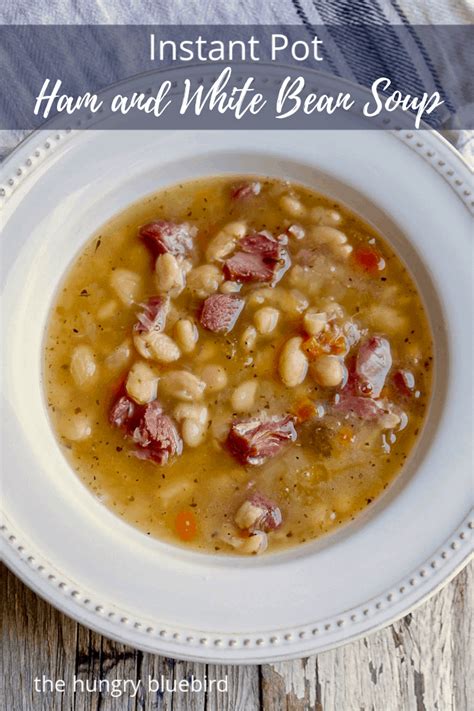 Instant Pot Ham And White Bean Soup Recipe