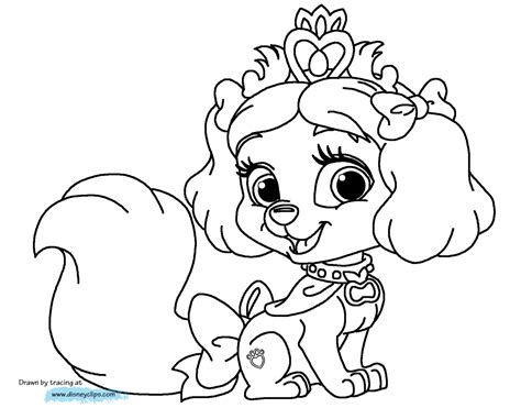 Coloring Page Pets Disney Coloring Pages