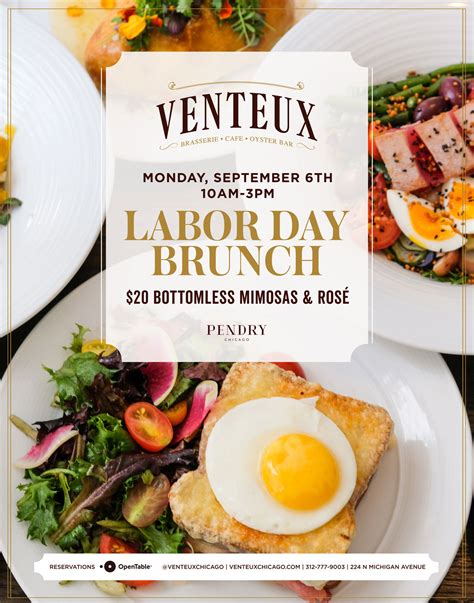 Celebrate Labor Day At Venteux Venteux Chicago