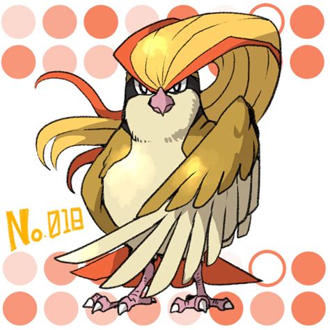 No018 Pidgeot By Yorozumaru On Deviantart Bird Pokemon Pokemon Art