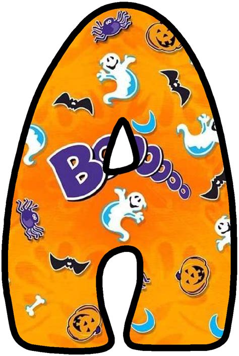 Pin By Candala Davis On Alphabet Halloween Bags Halloween Letters