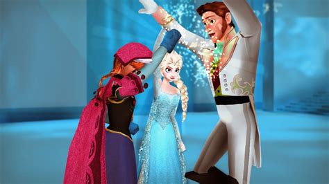 Mmd Frozen Punchs To Hans Anna And Elsa Youtube