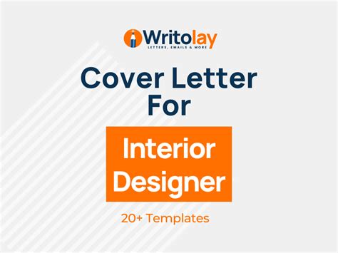 Interior Designer Cover Letter 5 