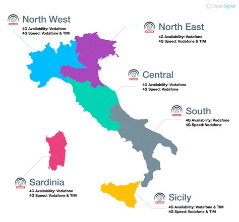Each region is autonomous and has a centralized capital to handle its affairs. 4G in Italia: Vodafone leader nell'analisi di Open Signal ...