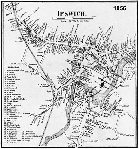 Historic Maps Of Ipswich Historic Ipswich
