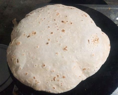 Indian Pakistani Bread Roti Chapati Flour Homemade Stock Image Image