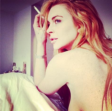 Lindsay Lohan Topless Photos Lindsay Lohan Side Boob