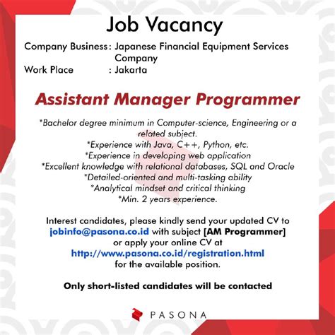Job Vacancy 2019 Bahasa Inggris Beinyu Com