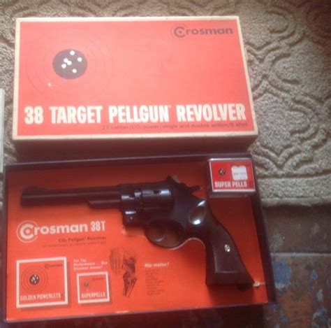 Crosman 38t 22 Cal Co2 Pistol In The Box I Sell Neat Stuff