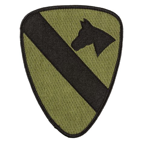 Shoulder Insignia Us 1st Cavalry Olive