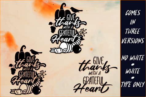 Give Thanks With A Grateful Heart Thanksgiving Svg Cut File By Craft N Cuts Thehungryjpeg