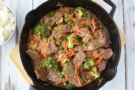 This is the perfect meal for a busy weeknight. 30-Minute Pepper Steak Over Rice Skillet Meal: Weeknight ...
