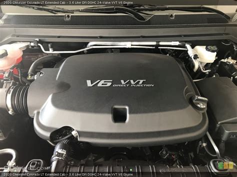 36 Liter Dfi Dohc 24 Valve Vvt V6 2020 Chevrolet Colorado Engine