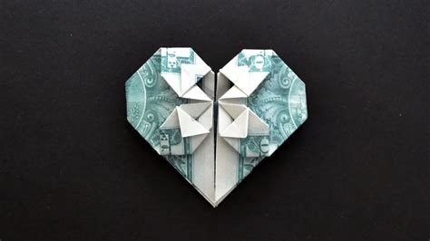 My Money Heart Not A Classic Heart Dollar Origami Moneygami
