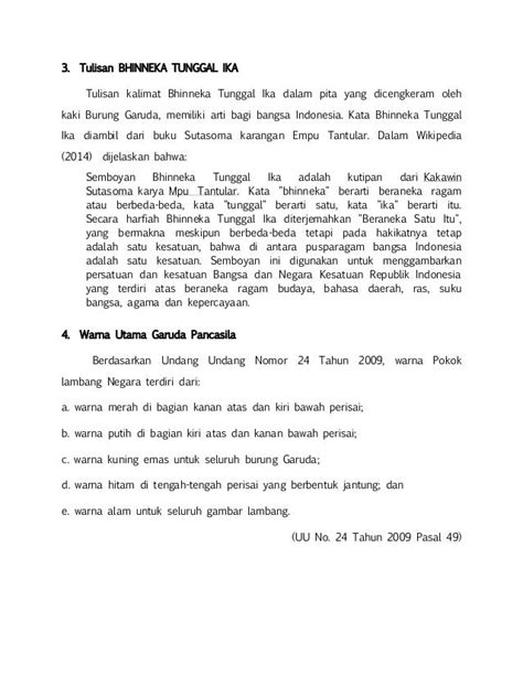 Gambar Pancasila Mid Lambang Negara Indonesia Seekor Burung Garuda