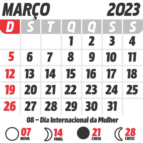 Calendário Março 2023 Png Imagem Legal
