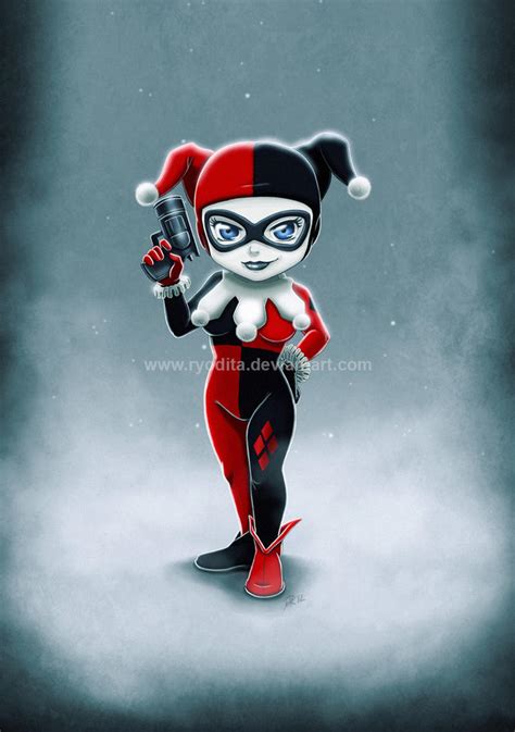 Little Harley Quinn By Ryodita On Deviantart