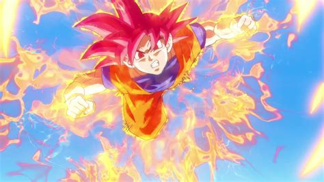 Goku Super Saiyan God Wallpapers Top Free Goku Super Saiyan God