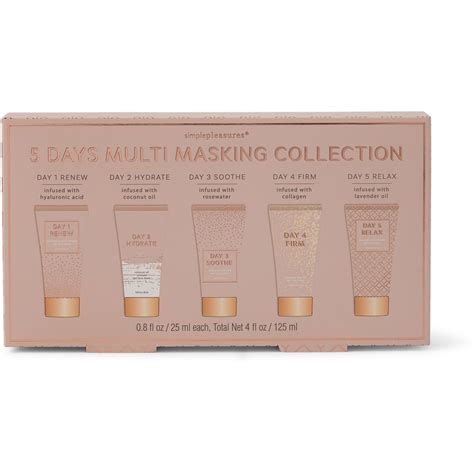 Simple Pleasures Gel Face Mask Set Big W