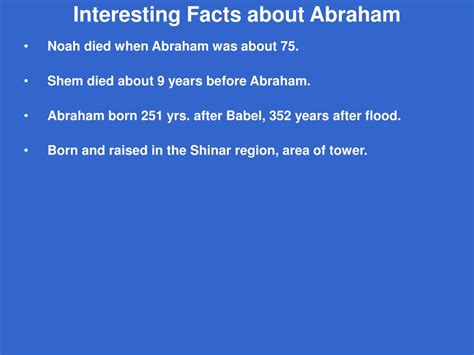 Ppt Abraham Father Of The Faithful Friend Of God Powerpoint