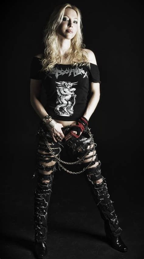 Angela Gossow She Is Freakin Smokin Hot And An Awesome Singer Metal