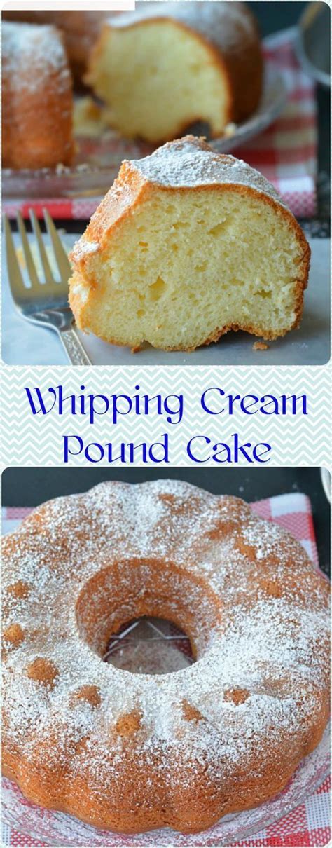 Are you looking for a quick and easy recipe? Classic pound cake recipe prepared with whipping cream super moist with a crunchy outside layer ...