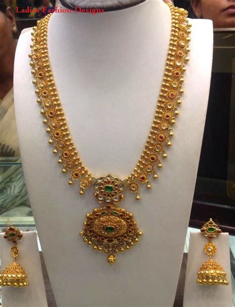 Latest New Look Gold Long Haram Designs Fashion Beauty Mehndi