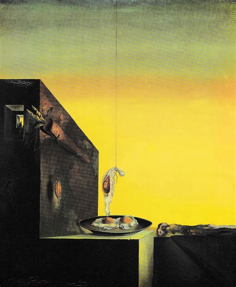 Eggs On The Plate Without The Plate Painting By Dali Salvador Dali