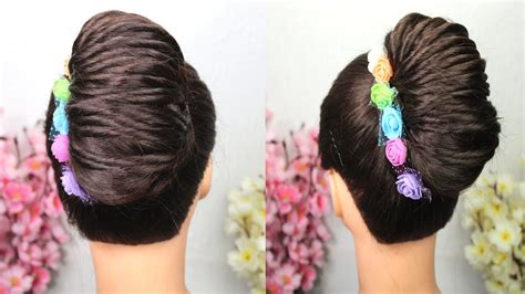 Easy And Beautiful French Bun Hairstyle For Ladies Trendy