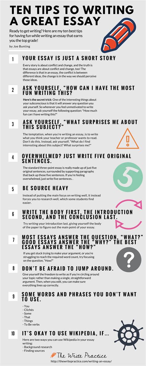 Writing precisely is an important skill. 10 Tips to Write an Essay and Actually Enjoy It