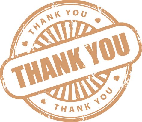 Thank You Png Transparent Image Download Size 1408x1218px