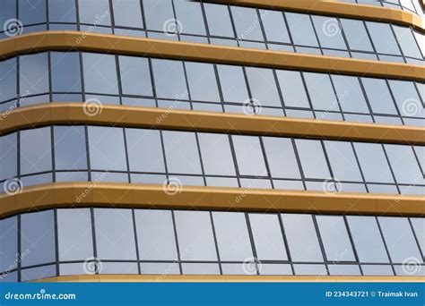 Glass Windows Of An Office Building Business Concept Stock Image